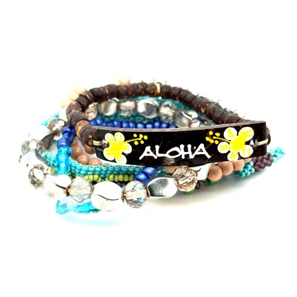 Aloha Bracelets Lot - Picture 1 of 5